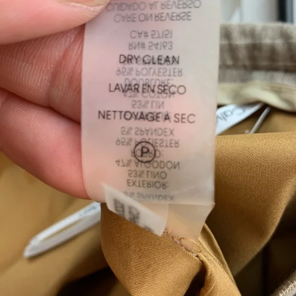 NWT CALVIN KLEIN Pinstripe Pencil Skirt - Picture 9 of 12